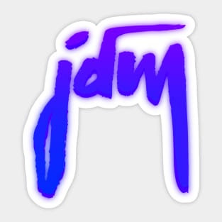 Jdm Purple Sticker